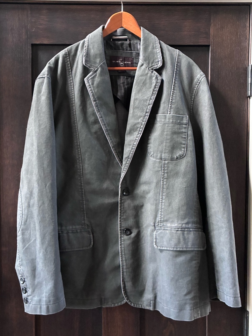 Black Brown 1826 Gray Weatern Suit Jacket